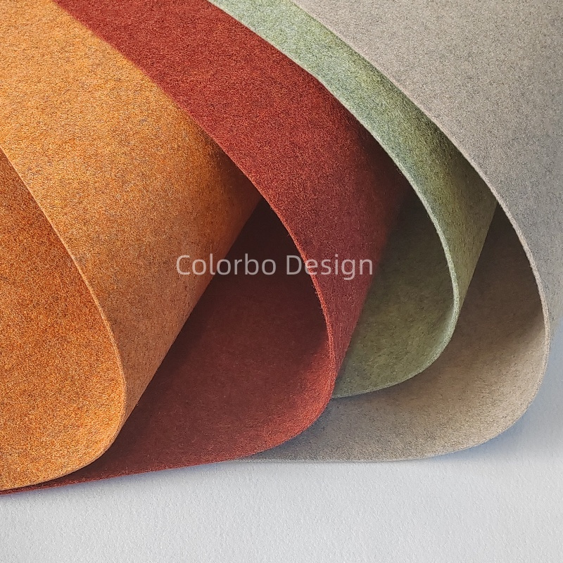 Colorful Acoustic Felt Panels, Sound Absorbing