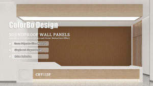 CBJ216 Acoustic PET Panels for Superior Soundproofing and Audio Clarity