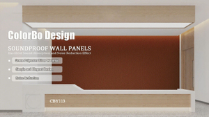 CBY113F Acoustic PET Panels for Enhanced Soundproofing